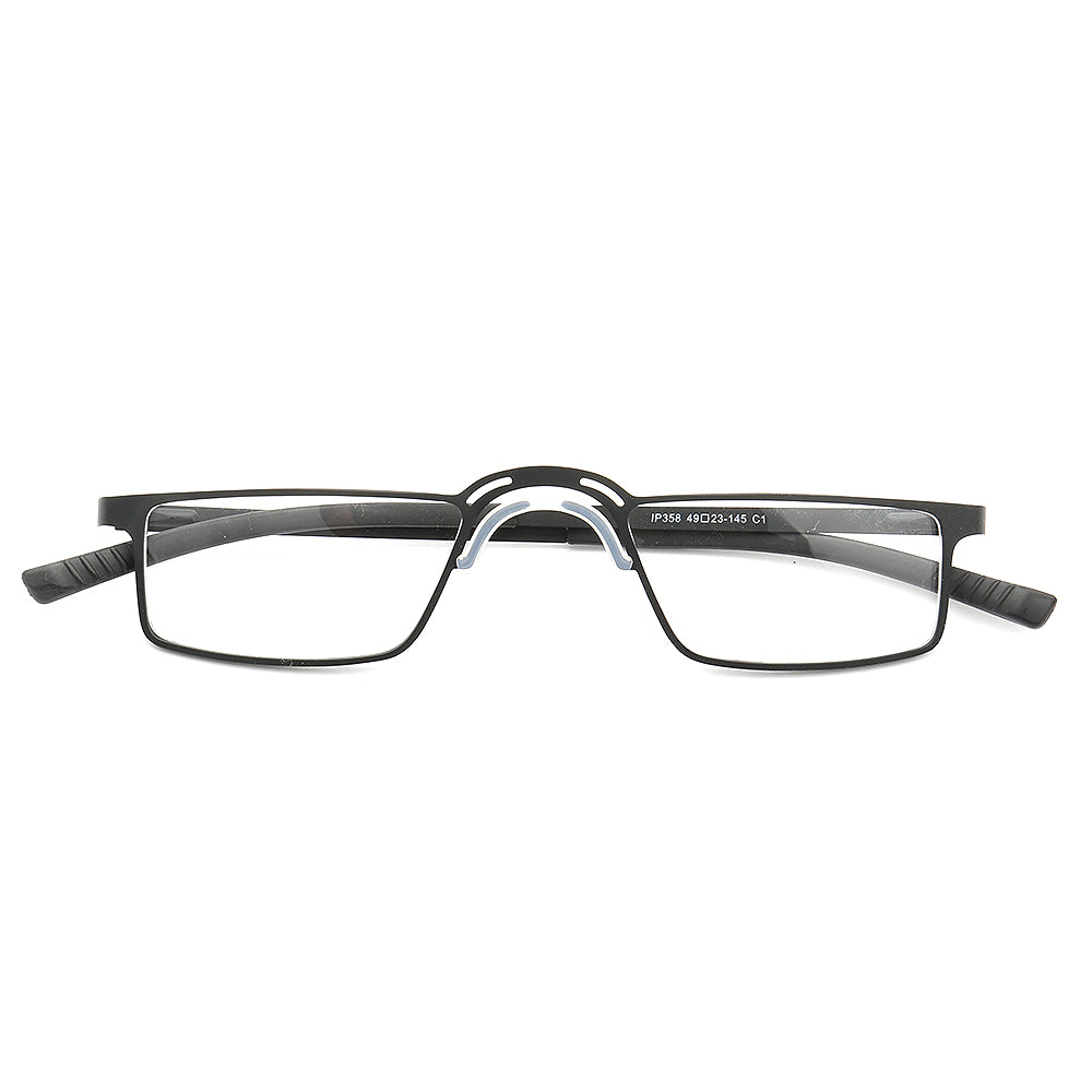 Sterling | Sleek Modern Rectangular Glasses | Modern Business Eyeglasses w/ Lightweight Design