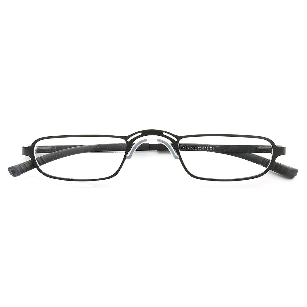 Full Rim Style Frame Yukon | Rectangular Full Rim Metal Eyeglass Frames | Lightweight Moder ...