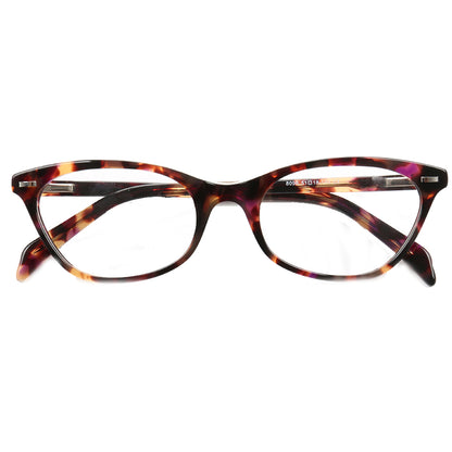 Louisa | Multicolored Cat Eye Glasses For Women | Patterned Acetate & Tortoise Shell Finish