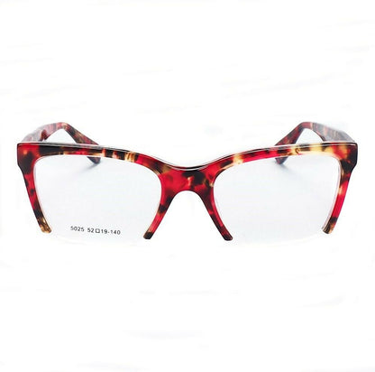 Isabelle | Lunettes œil de chat à demi-jante pour femmes | Modèle moderne de carapace de tortue semi-sans monture