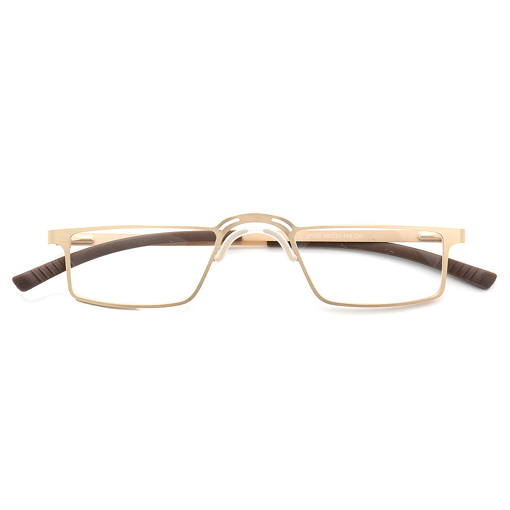 Sterling | Sleek Modern Rectangular Glasses | Modern Business Eyeglasses w/ Lightweight Design