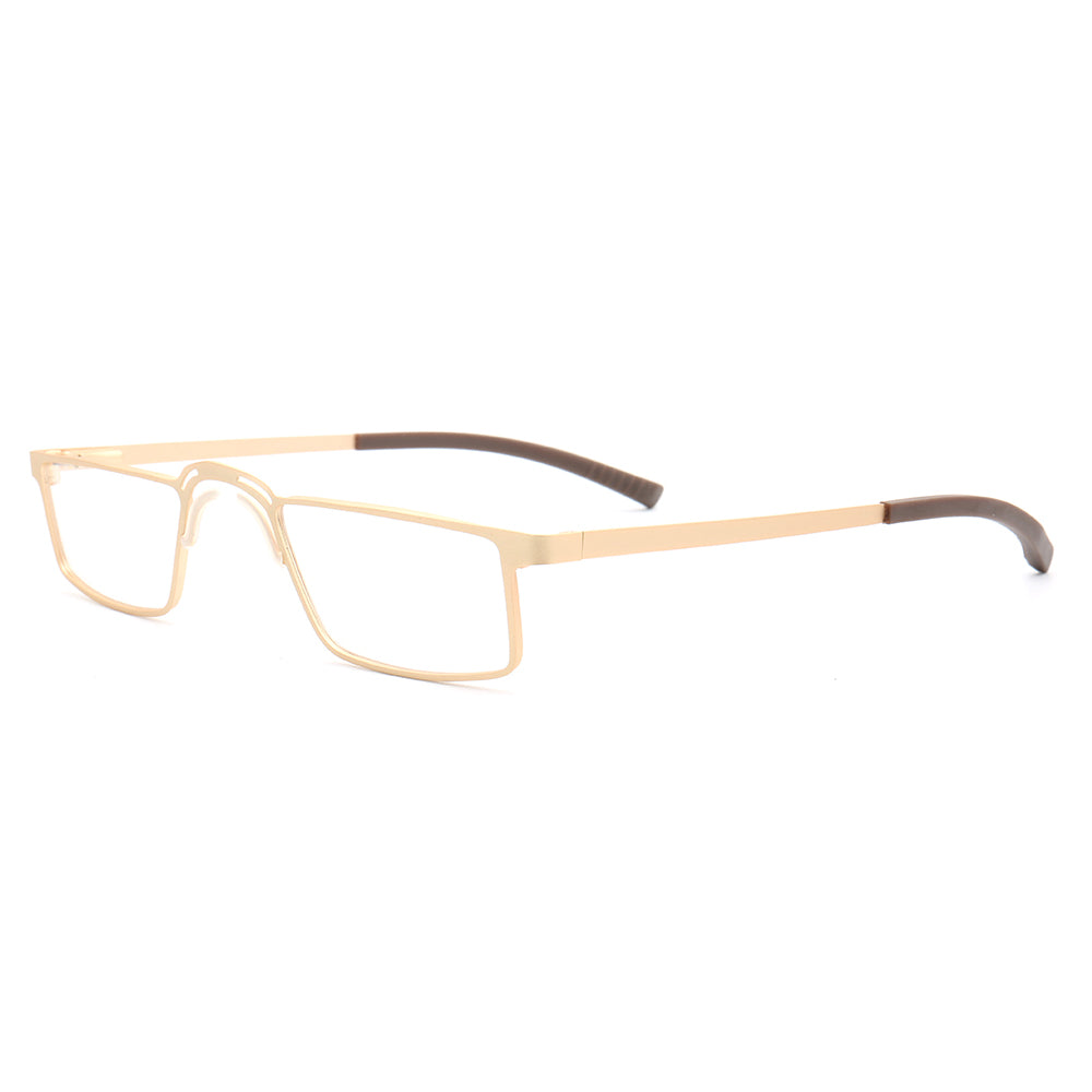 Sterling | Sleek Modern Rectangular Glasses | Modern Business Eyeglasses w/ Lightweight Design