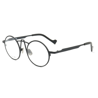 Side view of 80s retro punk style glasses