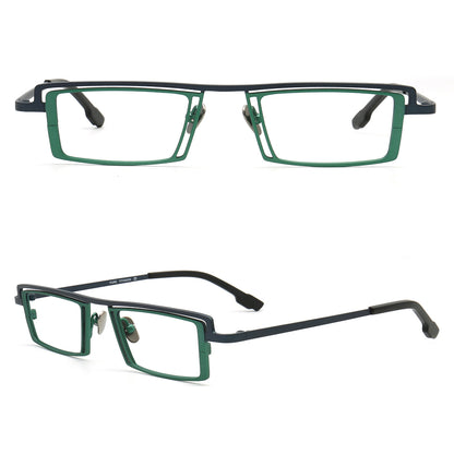 Levi | Rectangular Full Rim Eyeglasses For Men | Modern Business Glasses Frames