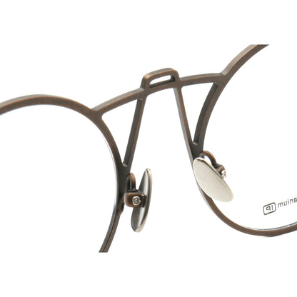 Nose pads of punk style titanium eyeglasses