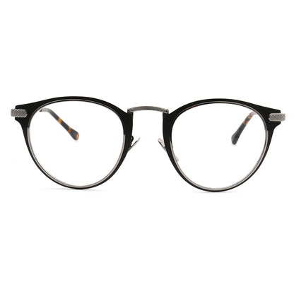 tate | Anteojos redondos vintage de acero inoxidable para hombres y mujeres | Monturas de gafas modernas y ligeras.