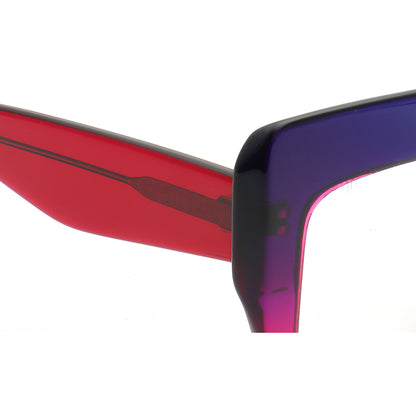temple of square women eyeglass frames