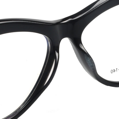 Lynwood | Gafas de ojo de gato para mujer con patrón de caparazón de tortuga | Montura de acetato con patillas de metal.