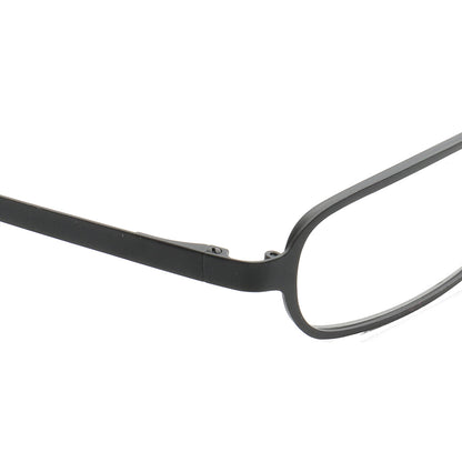 Yukon | Montures de lunettes rectangulaires à bord complet en métal | Lunettes d'affaires modernes et légères