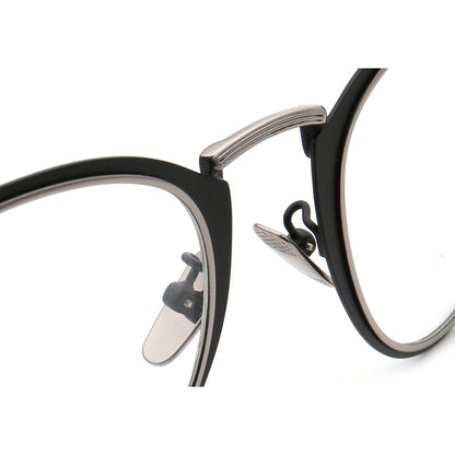 tate | Anteojos redondos vintage de acero inoxidable para hombres y mujeres | Monturas de gafas modernas y ligeras.