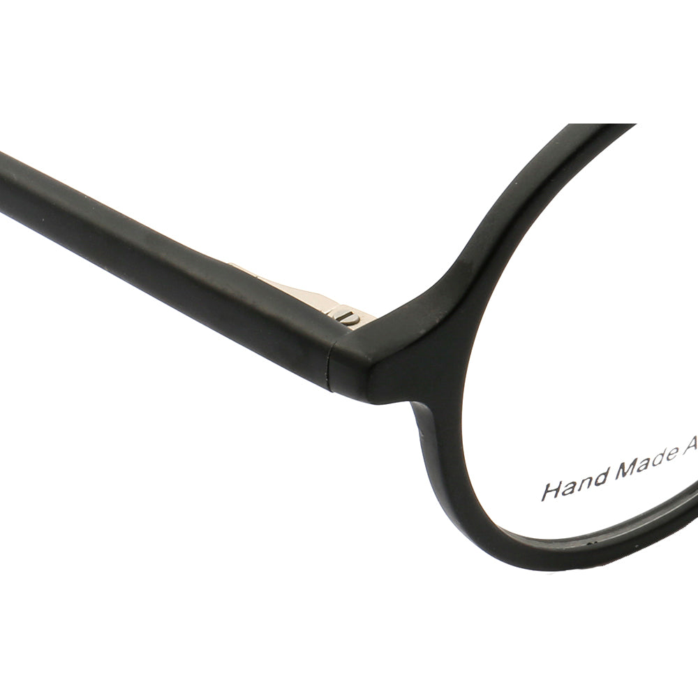 Midnight | Patterned Acetate Eyeglasses For Men & Women | Retro Round Full Rim Glasses Frames