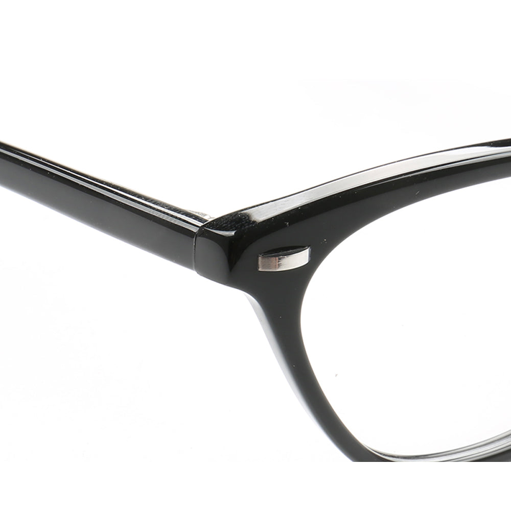 Louisa | Multicolored Cat Eye Glasses For Women | Patterned Acetate & Tortoise Shell Finish
