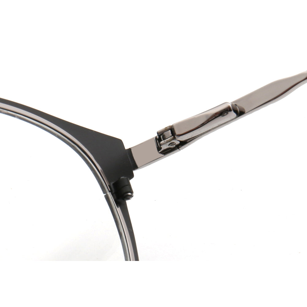 Tate | Vintage Round Stainless Steel Eyeglasses For Men & Women | Lightweight Modern Glasses Frames