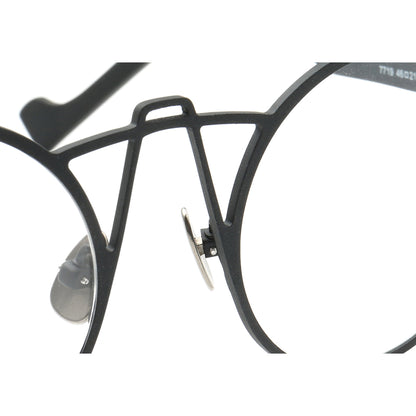 Bridge of 80s punk style glasses