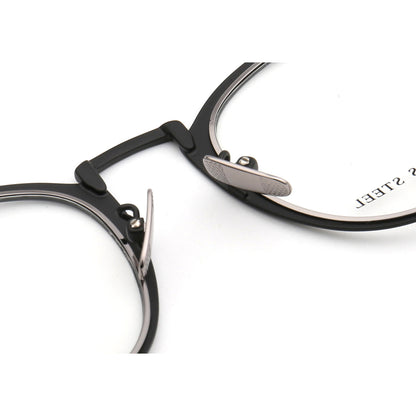 tate | Anteojos redondos vintage de acero inoxidable para hombres y mujeres | Monturas de gafas modernas y ligeras.